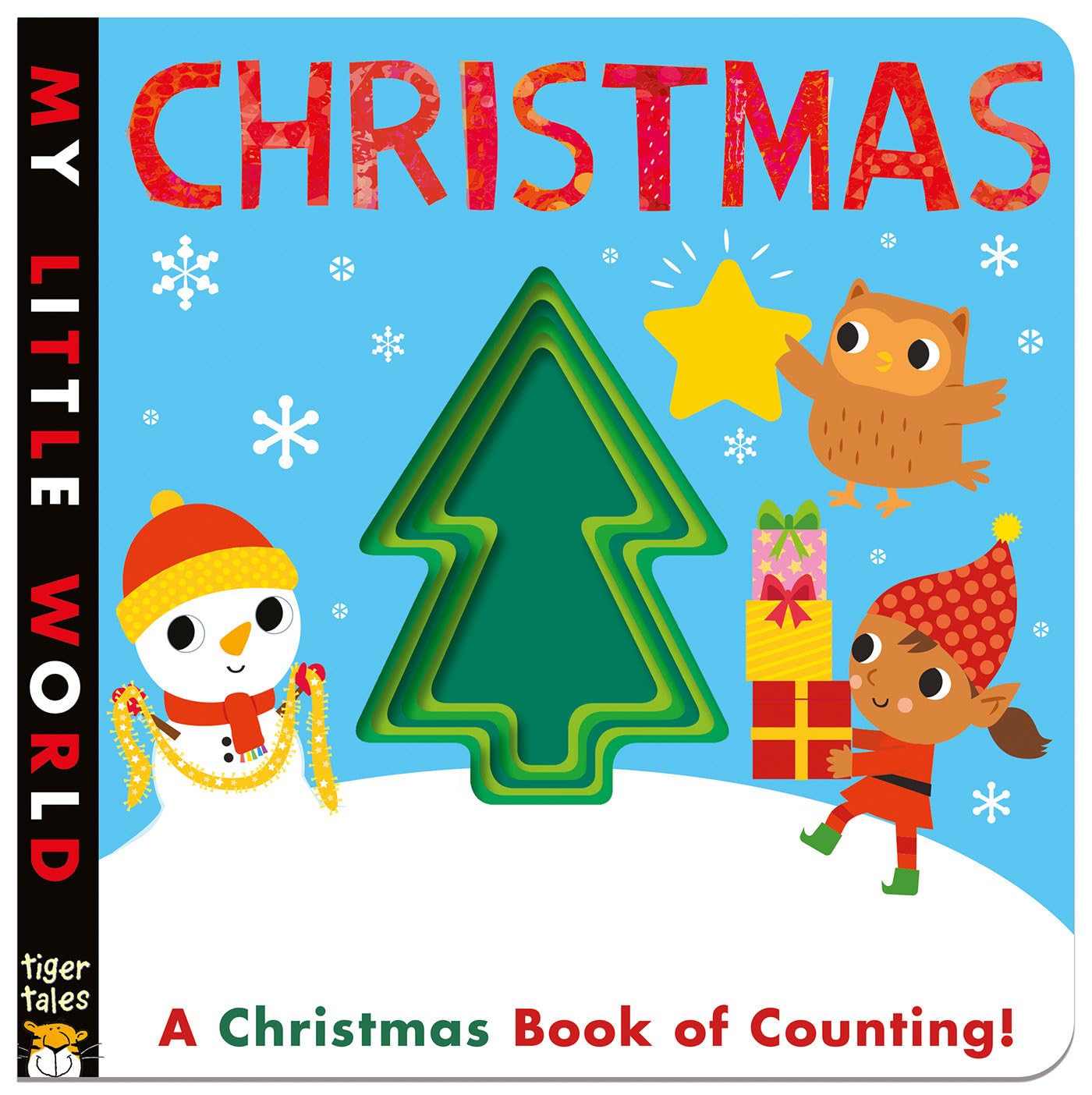 Christmas: A Peek-Through Christmas Book of Counting book