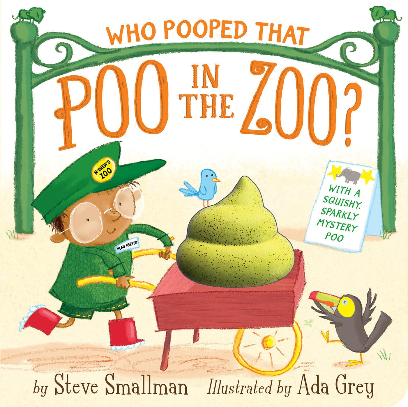 Who Pooped That Poo in the Zoo?: With a Squishy, Sparkly Mystery Poo Parents & Children