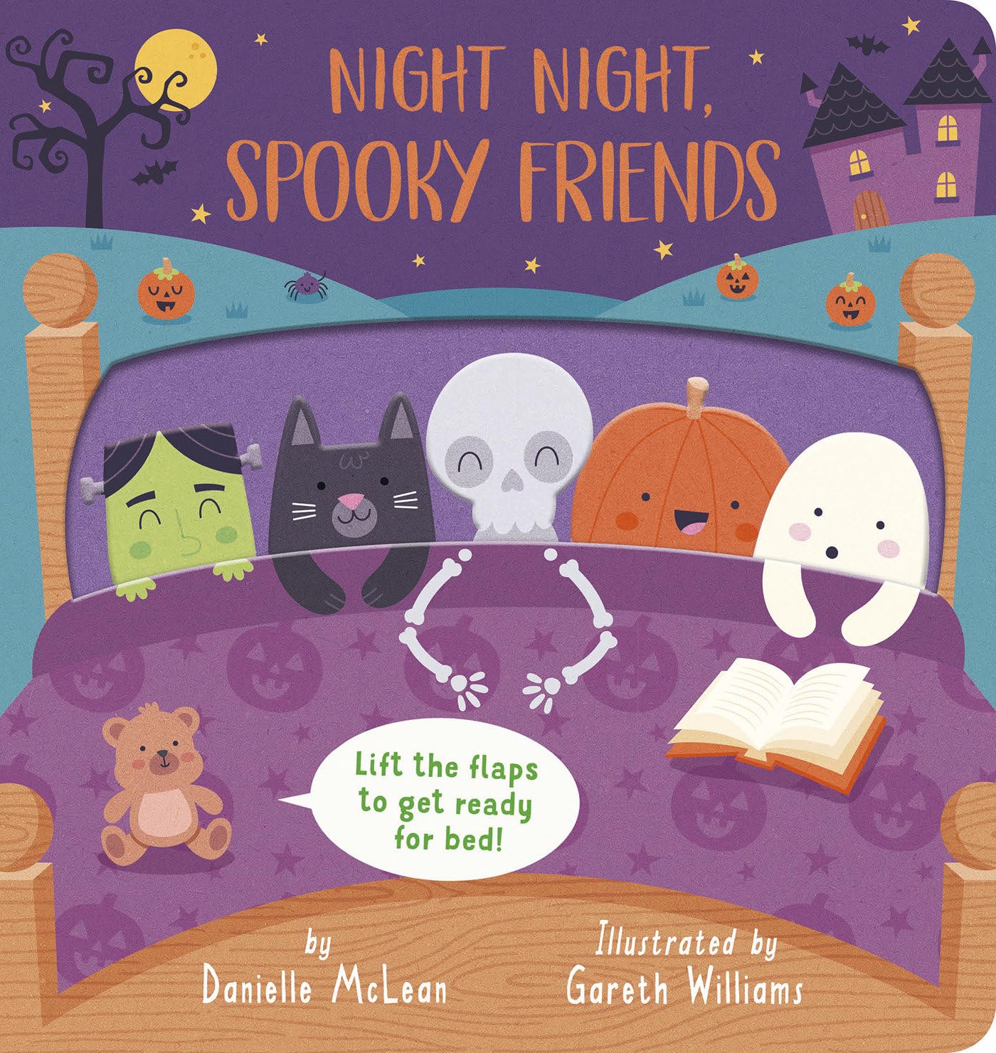 Night Night, Spooky Friends: A Lift-the-Flap Bedtime Halloween Book Non-fiction