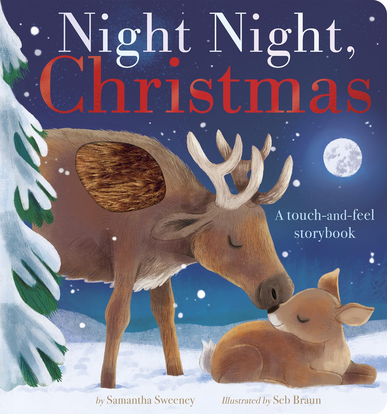 Night Night, Christmas: A touch-and-feel storybook book