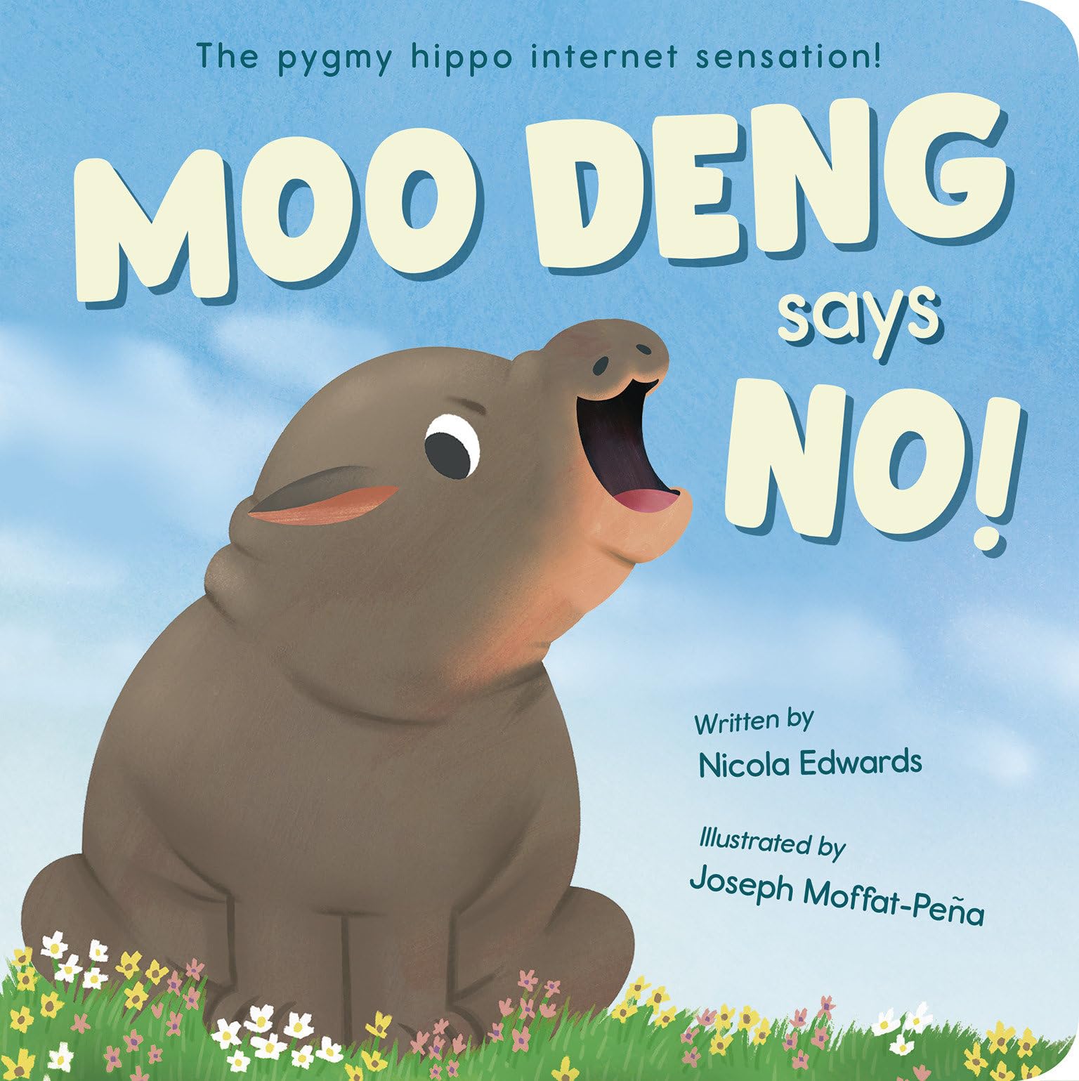 Moo Deng Says No!: The pygmy hippo internet sensation! Parents & Children