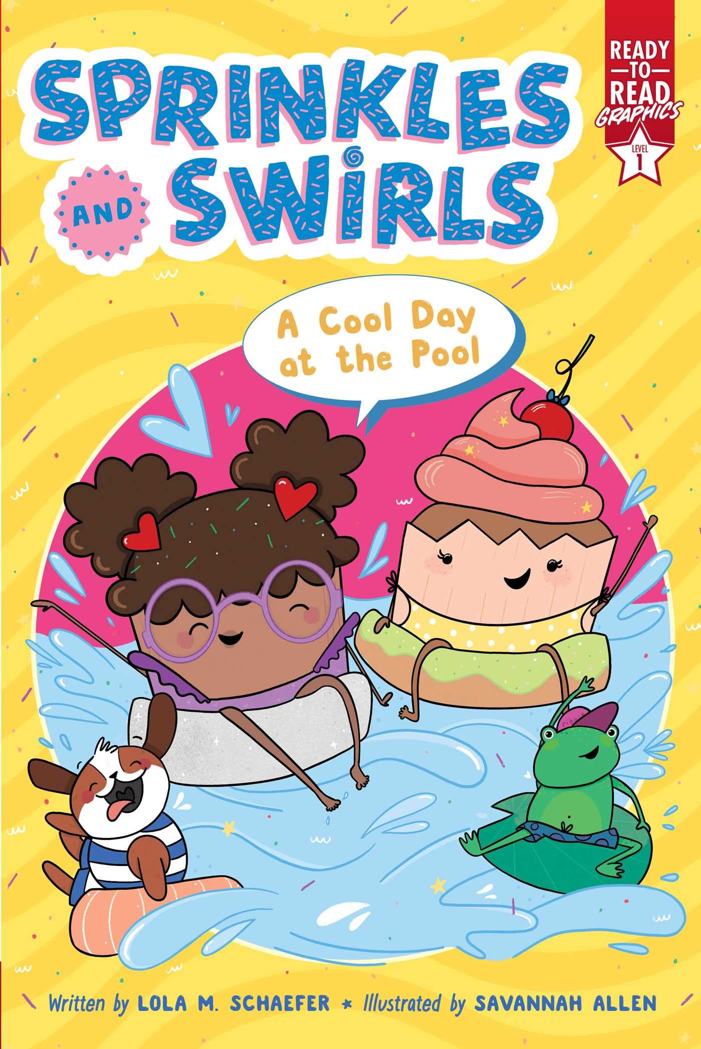 A Cool Day at the Pool: Ready-to-Read Graphics Level 1 (Sprinkles and Swirls) Manga
