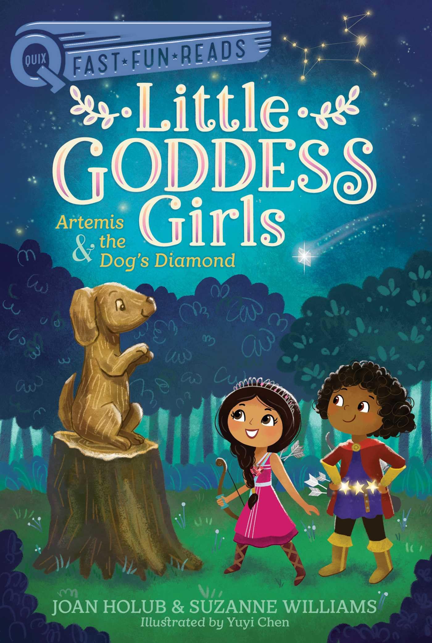 Artemis & the Dog's Diamond: A QUIX Book (Volume 12) (Little Goddess Girls) Non-fiction