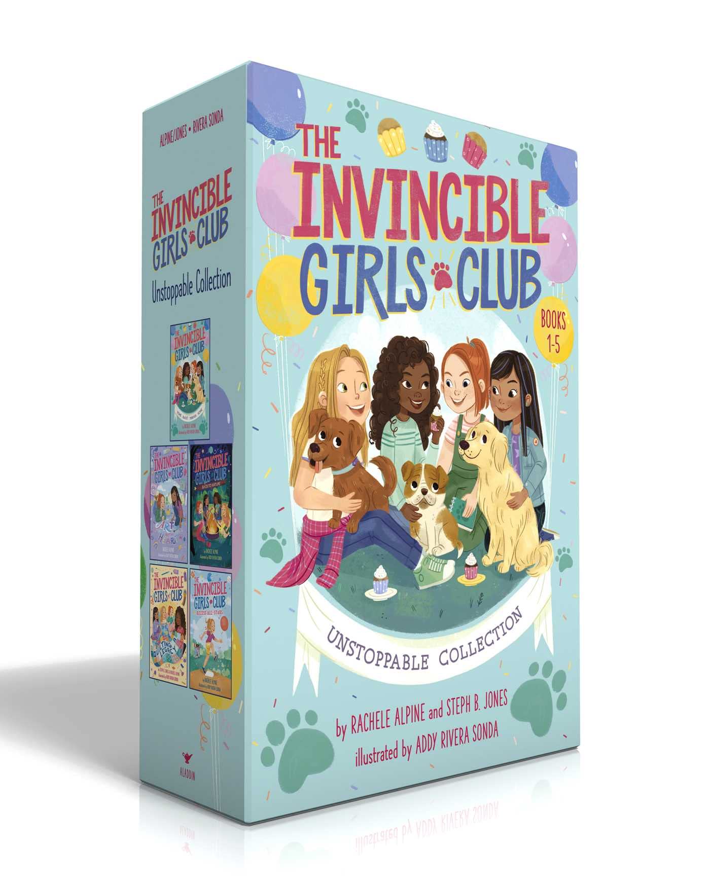 The Invincible Girls Club Unstoppable Collection (Boxed Set): Home Sweet Forever Home; Art with Heart; Back to Nature; Quilting a Legacy; Recess All-Stars Eroticism