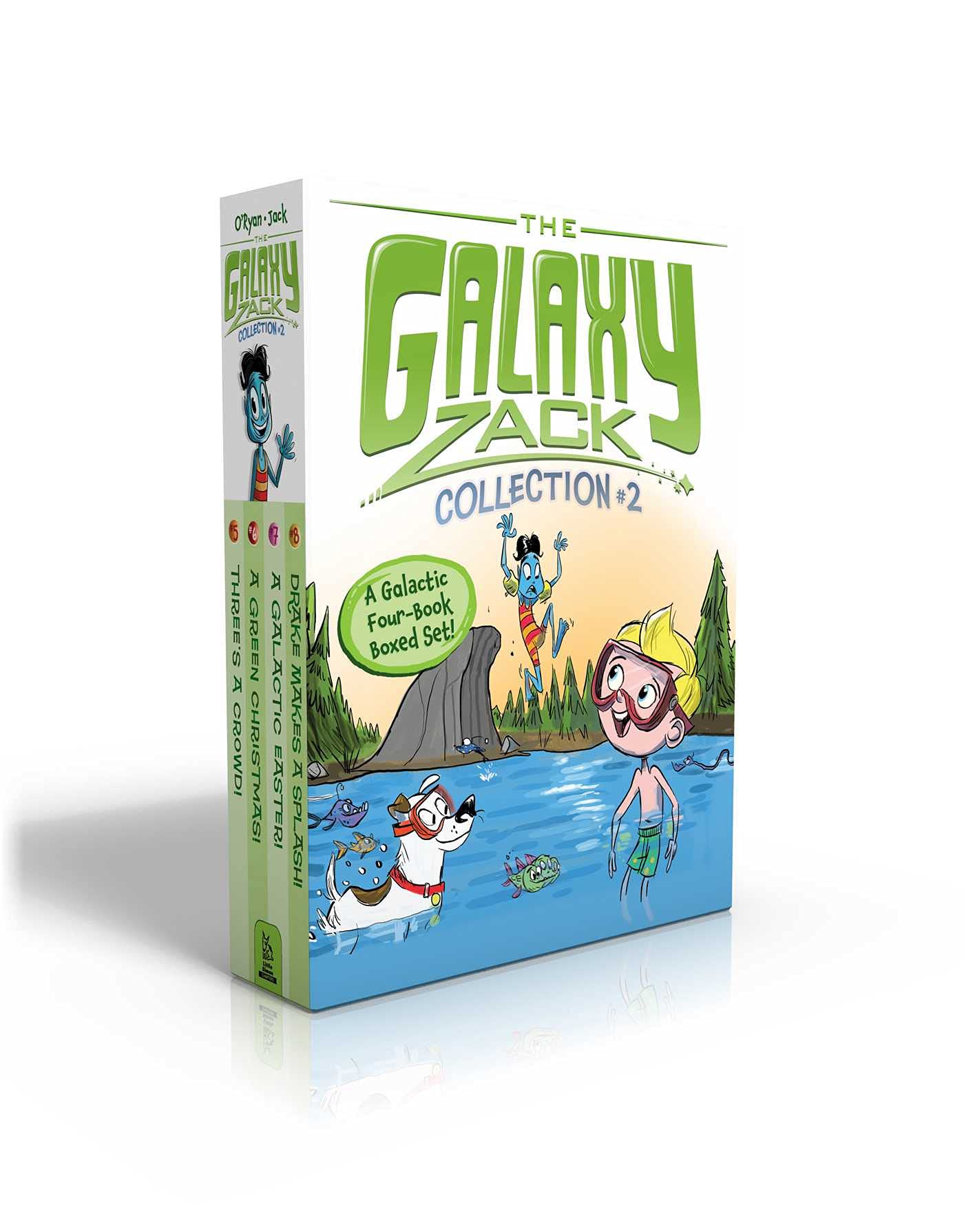 The Galaxy Zack Collection #2 (Boxed Set): Three's a Crowd!; A Green Christmas!; A Galactic Easter!; Drake Makes a Splash! Novels & Short Stories