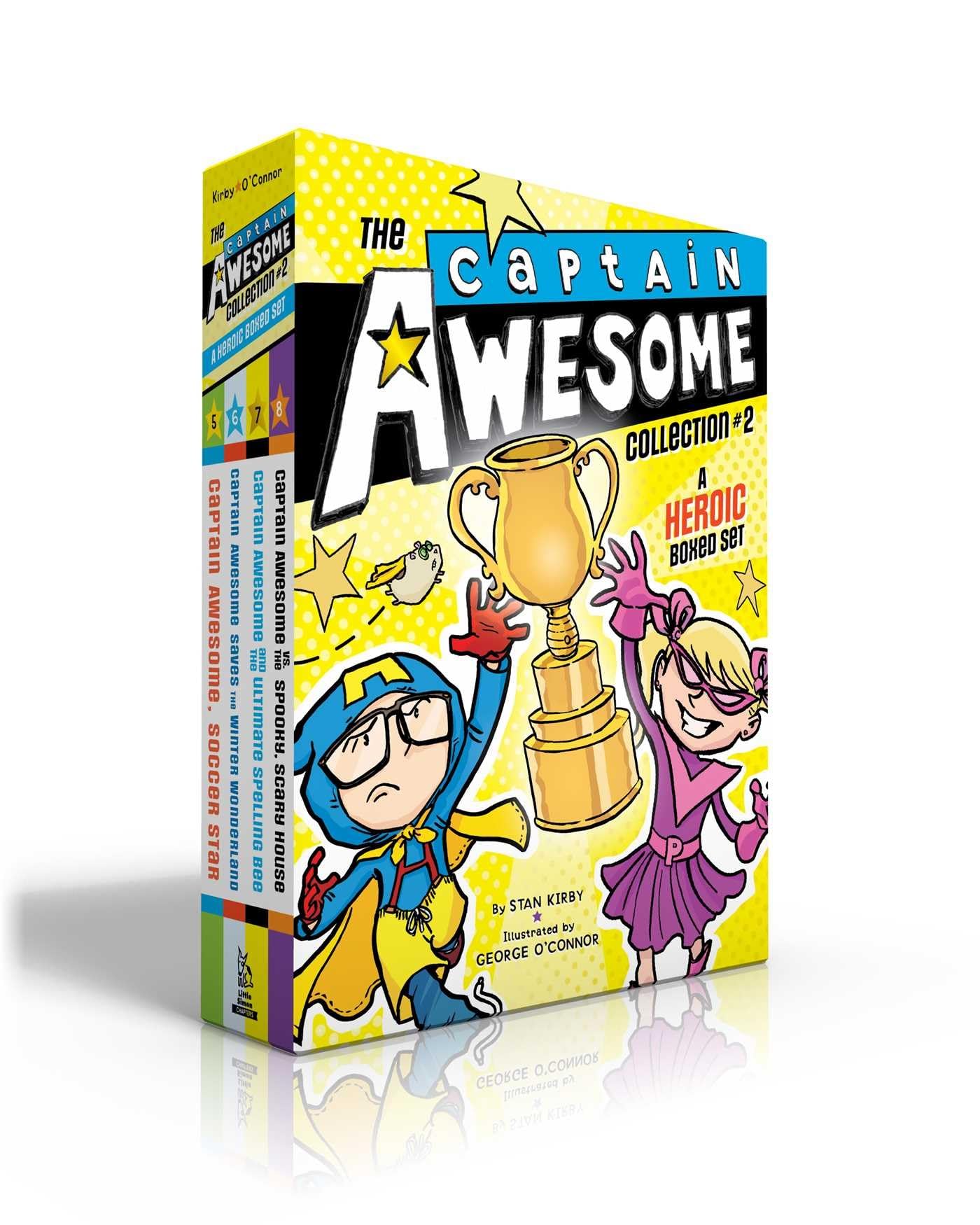 The Captain Awesome Collection No. 2 (Boxed Set): Captain Awesome, Soccer Star; Captain Awesome Saves the Winter Wonderland; Captain Awesome and the ... Captain Awesome vs. the Spooky, Scary House Manga