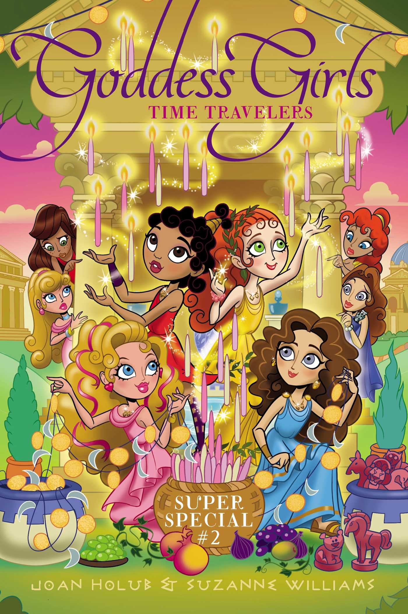 Time Travelers: Super Special #2 (Goddess Girls) Eroticism