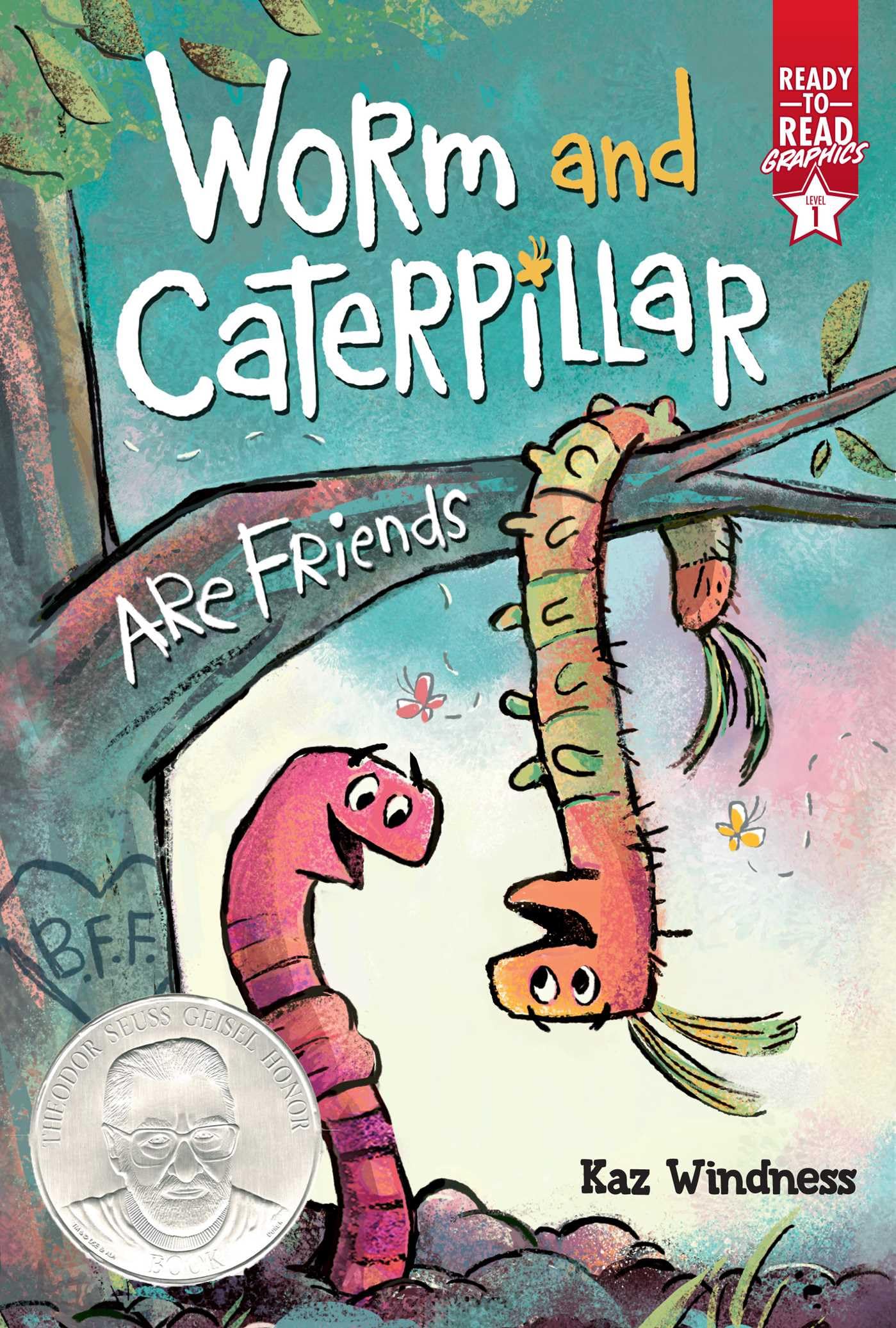 Worm and Caterpillar Are Friends: Ready-to-Read Graphics Level 1 book