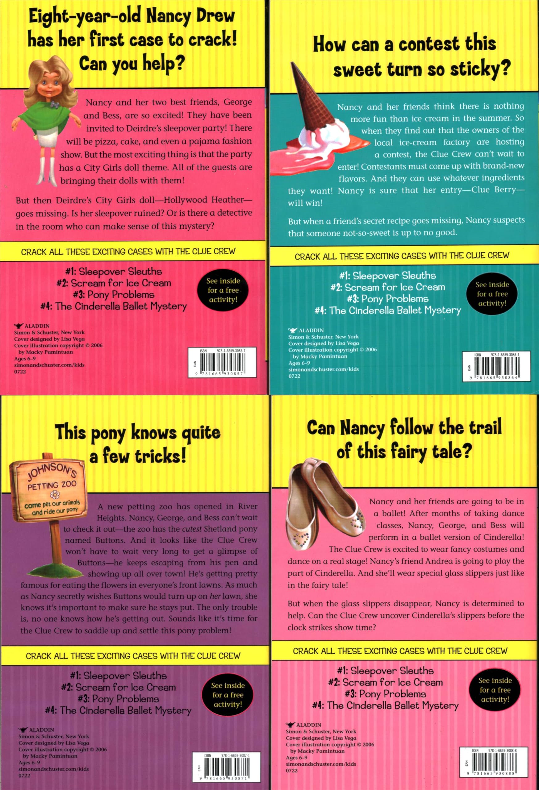Nancy Drew and the Clue Crew, Books 1 - 4 Books