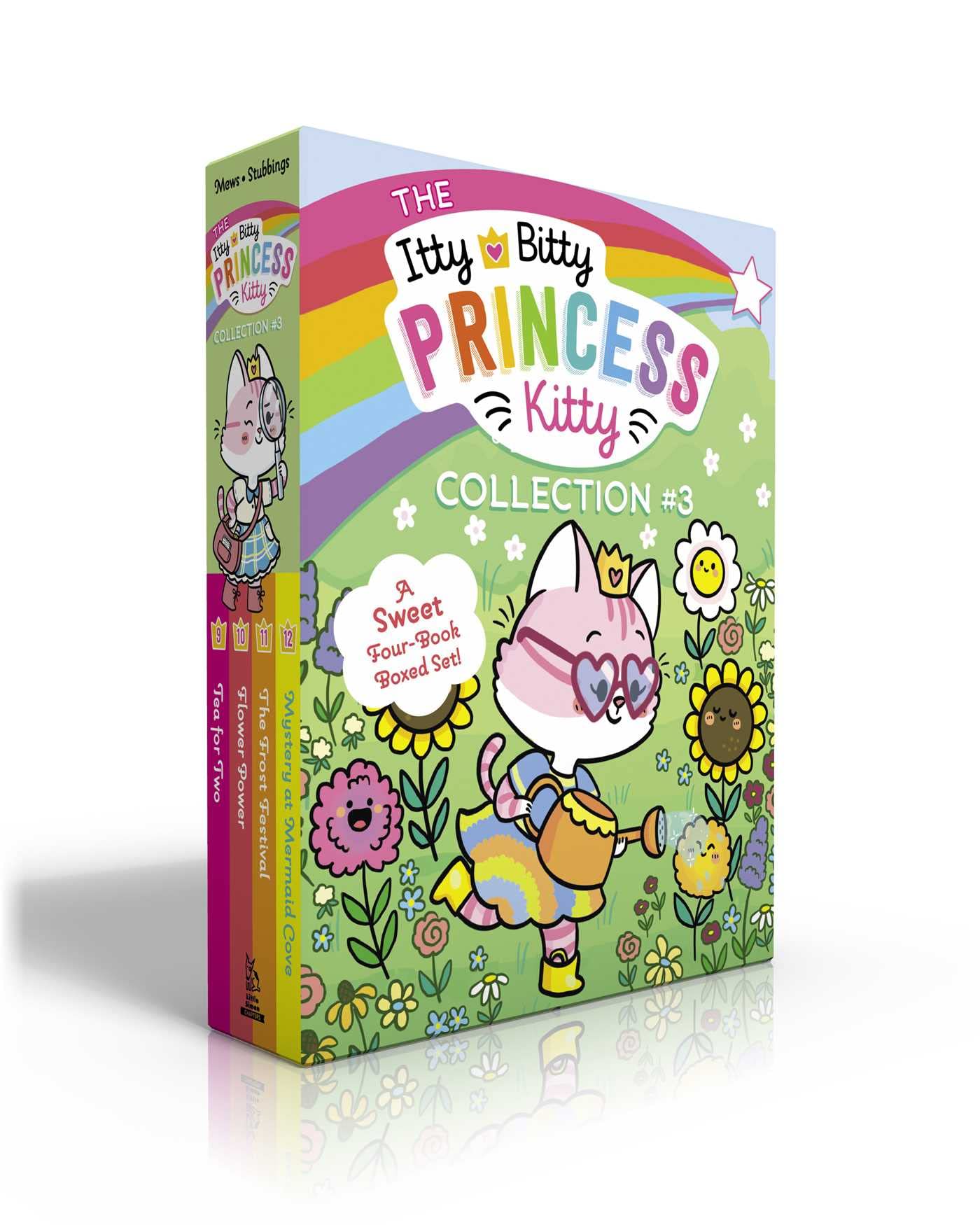 The Itty Bitty Princess Kitty Collection #3 (Boxed Set): Tea for Two; Flower Power; The Frost Festival; Mystery at Mermaid Cove Parents & Children