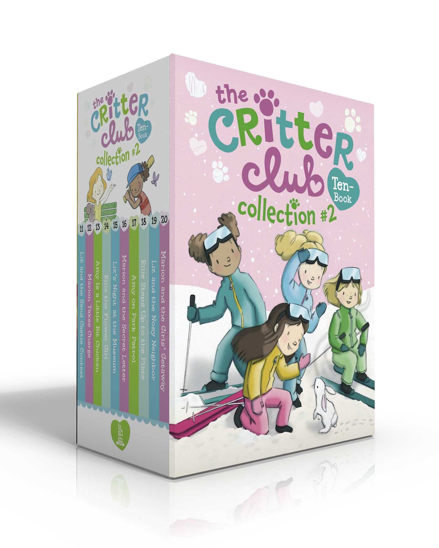The Critter Club Ten-Book Collection #2 (Boxed Set): Liz and the Sand Castle Contest; Marion Takes Charge; Amy Is a Little Bit Chicken; Ellie the ... to the Plate; Liz and the Nosy Neighbor; etc. Non-fiction