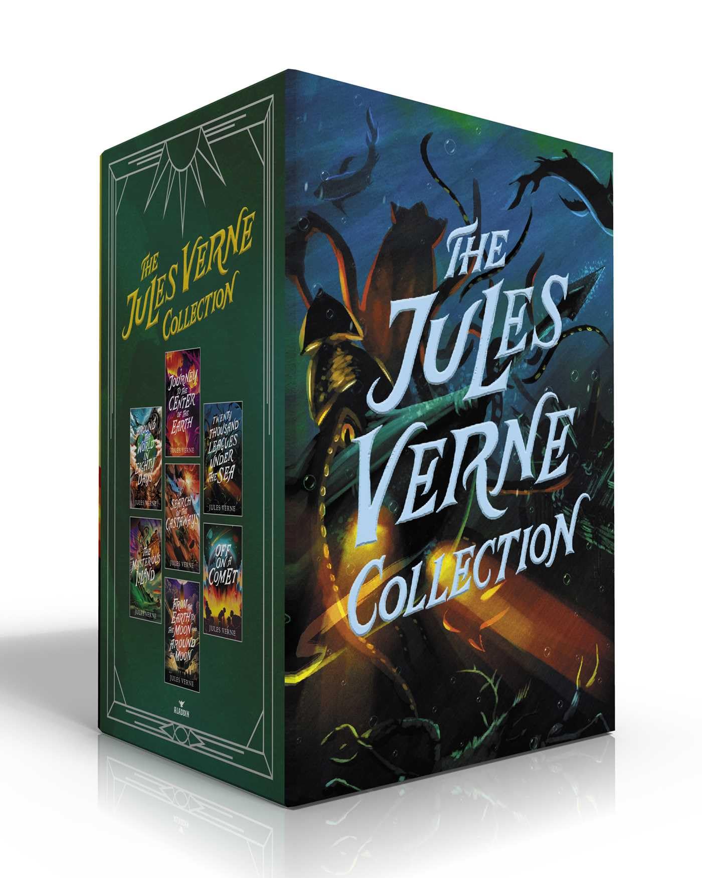 The Jules Verne Collection (Boxed Set): Journey to the Center of the Earth; Around the World in Eighty Days; In Search of the Castaways; Twenty ... the Moon and Around the Moon; Off on a Comet Non-fiction