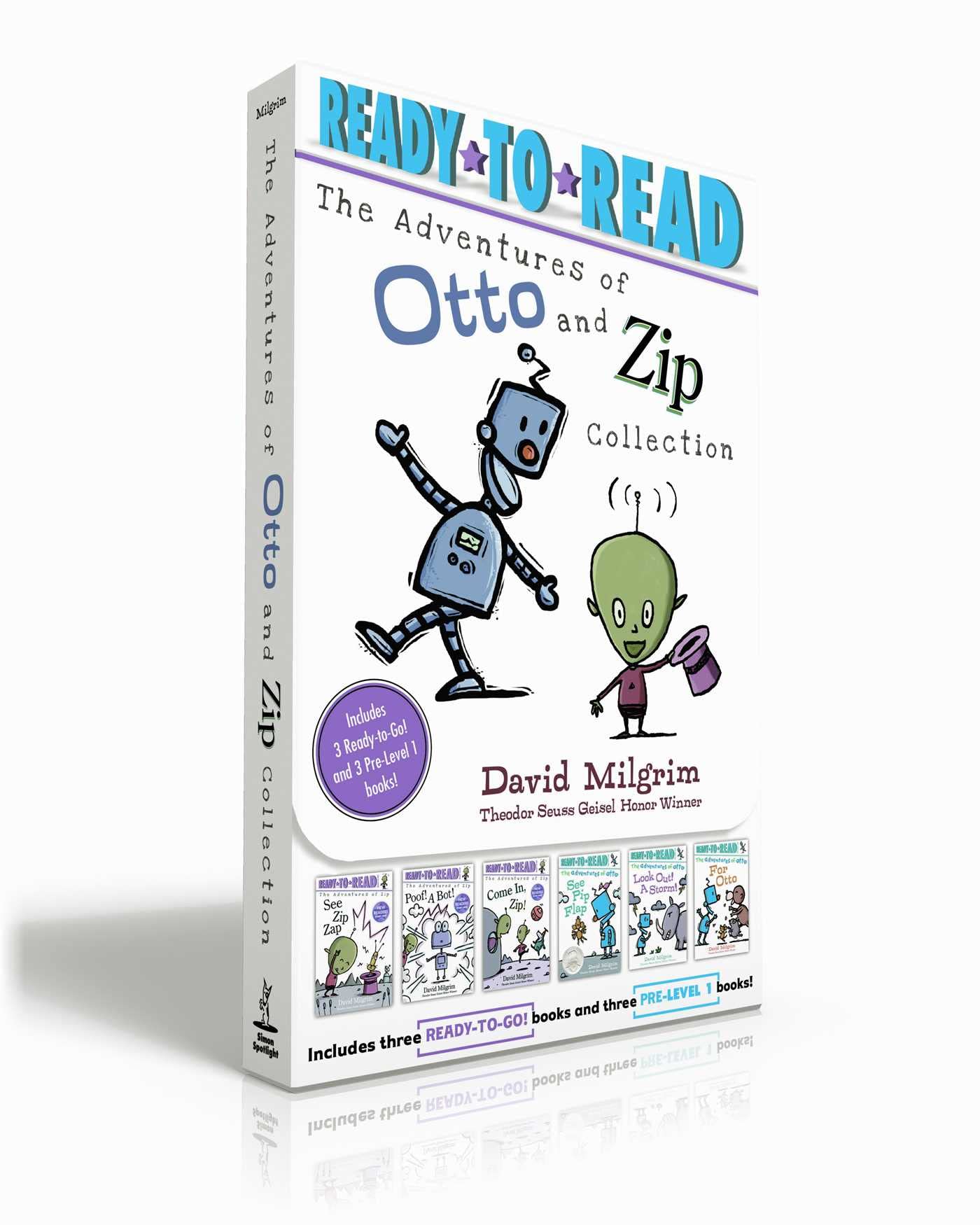 The Adventures of Otto and Zip Collection (Boxed Set): See Zip Zap; Poof! A Bot!; Come In, Zip!; See Pip Flap; Look Out! A Storm!; For Otto (Ready-to-Read) Non-fiction
