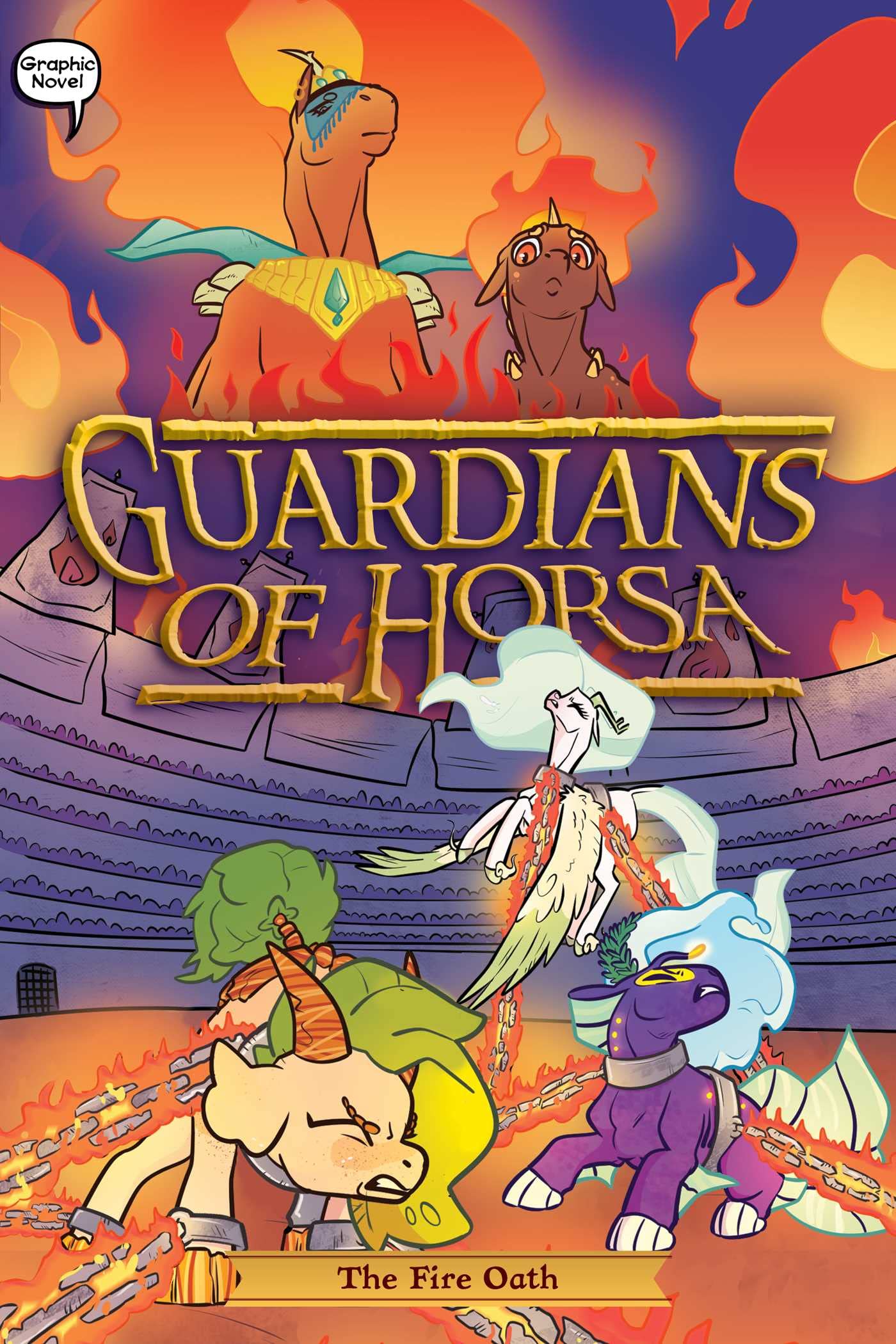 The Fire Oath (Volume 4) (Guardians of Horsa) Manga