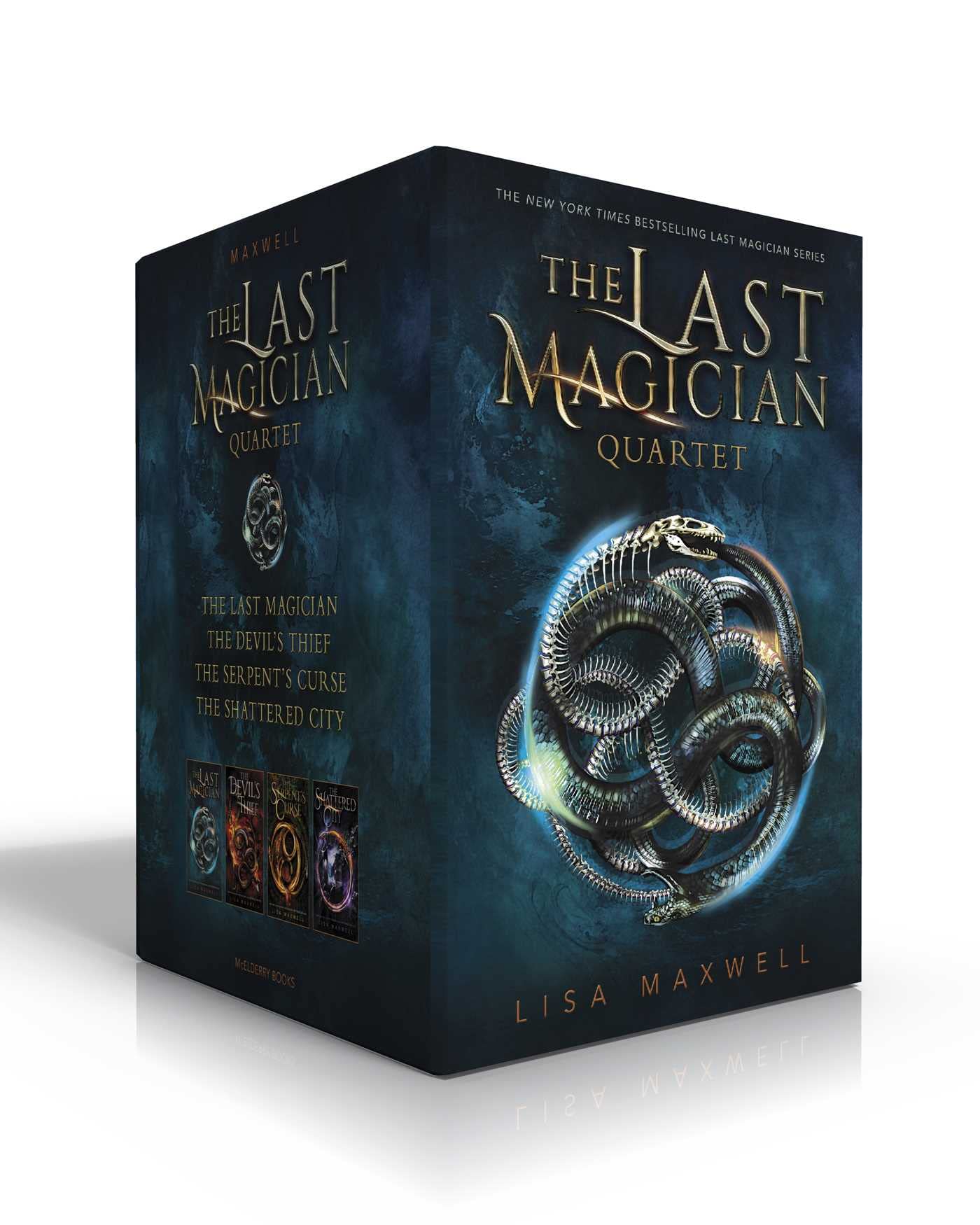 The Last Magician Quartet (Boxed Set): The Last Magician; The Devil's Thief; The Serpent's Curse; The Shattered City Fiction