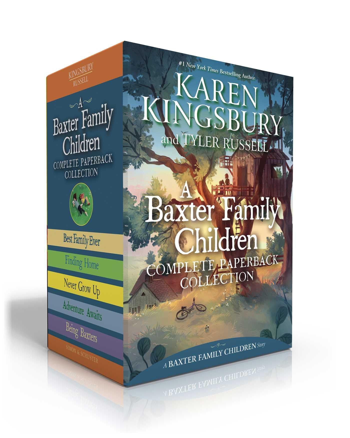 A Baxter Family Children Complete Paperback Collection (Boxed Set): Best Family Ever; Finding Home; Never Grow Up; Adventure Awaits; Being Baxters (A Baxter Family Children Story) Leisure & Fun