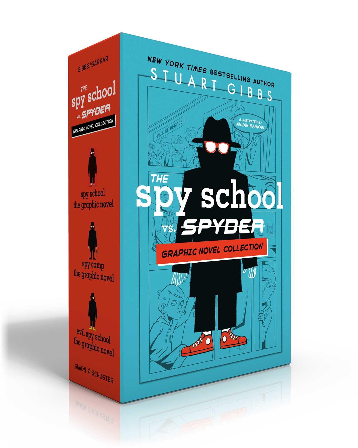 The Spy School vs. SPYDER Graphic Novel Collection (Boxed Set): Spy School the Graphic Novel; Spy Camp the Graphic Novel; Evil Spy School the Graphic Novel Manga