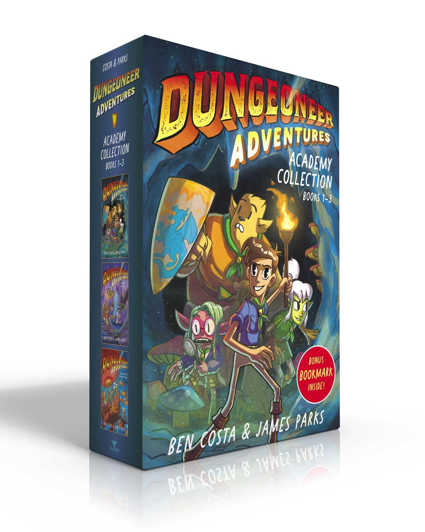 Dungeoneer Adventures Academy Collection (Boxed Set) (Bonus Bookmark Inside!): Dungeoneer Adventures 1; Dungeoneer Adventures 2; Dungeoneer Adventures 3 Manga
