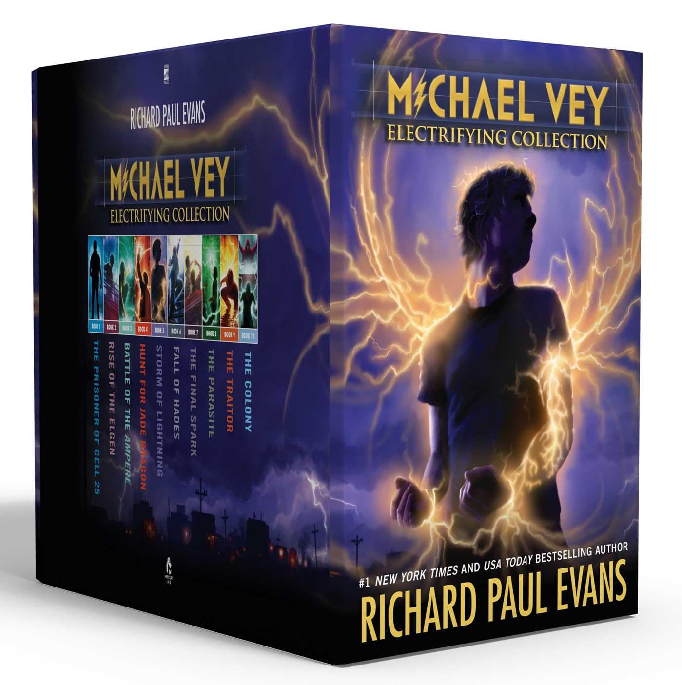 Michael Vey Electrifying Collection (Boxed Set): Michael Vey; Michael Vey 2; Michael Vey 3; Michael Vey 4; Michael Vey 5; Michael Vey 6; Michael Vey 7; Michael Vey 8; Michael Vey 9; Michael Vey 10 Fiction