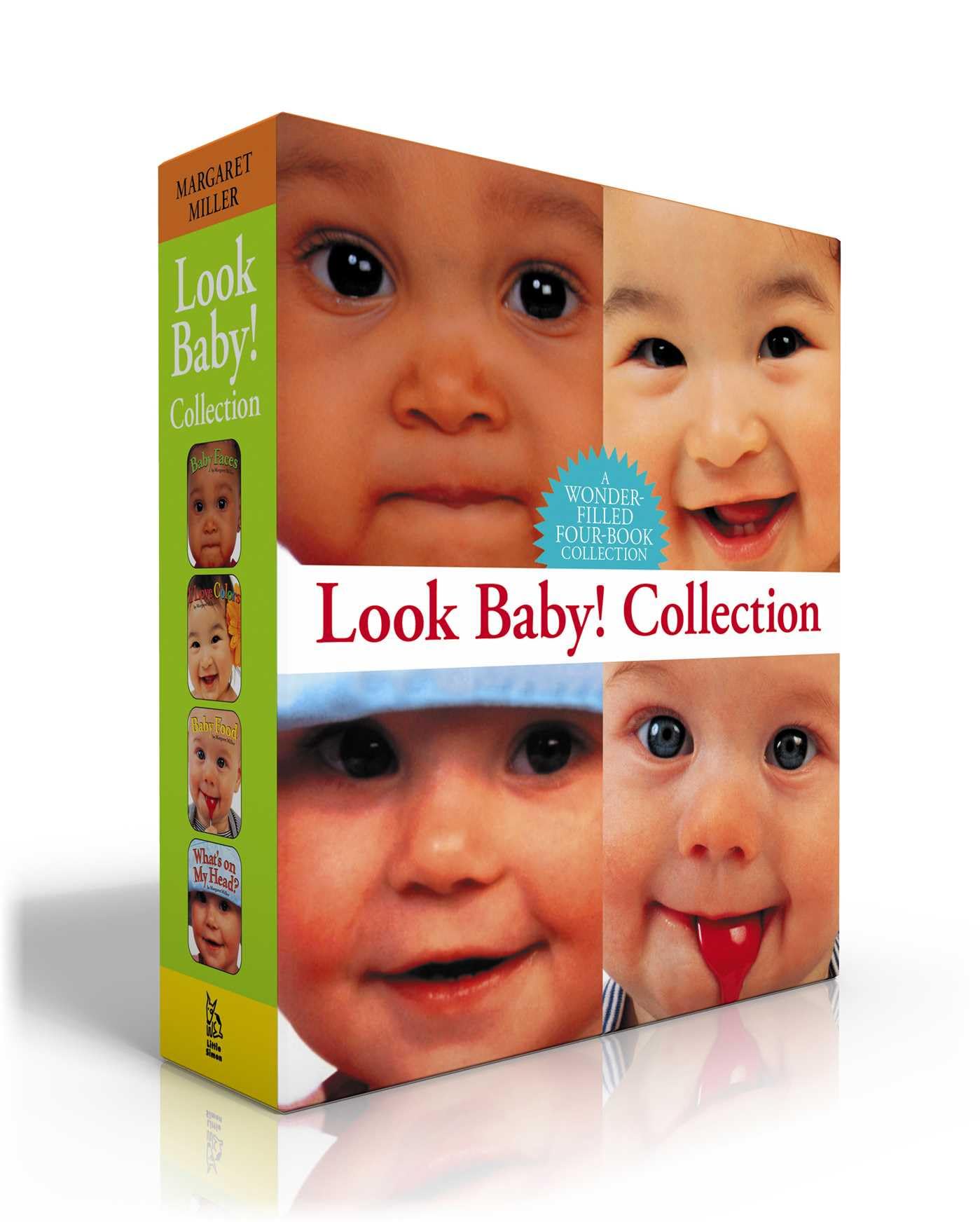 Look Baby! Collection (Boxed Set): Baby Faces; I Love Colors; Baby Food; What's On My Head? (Look Baby! Books) Parents & Children
