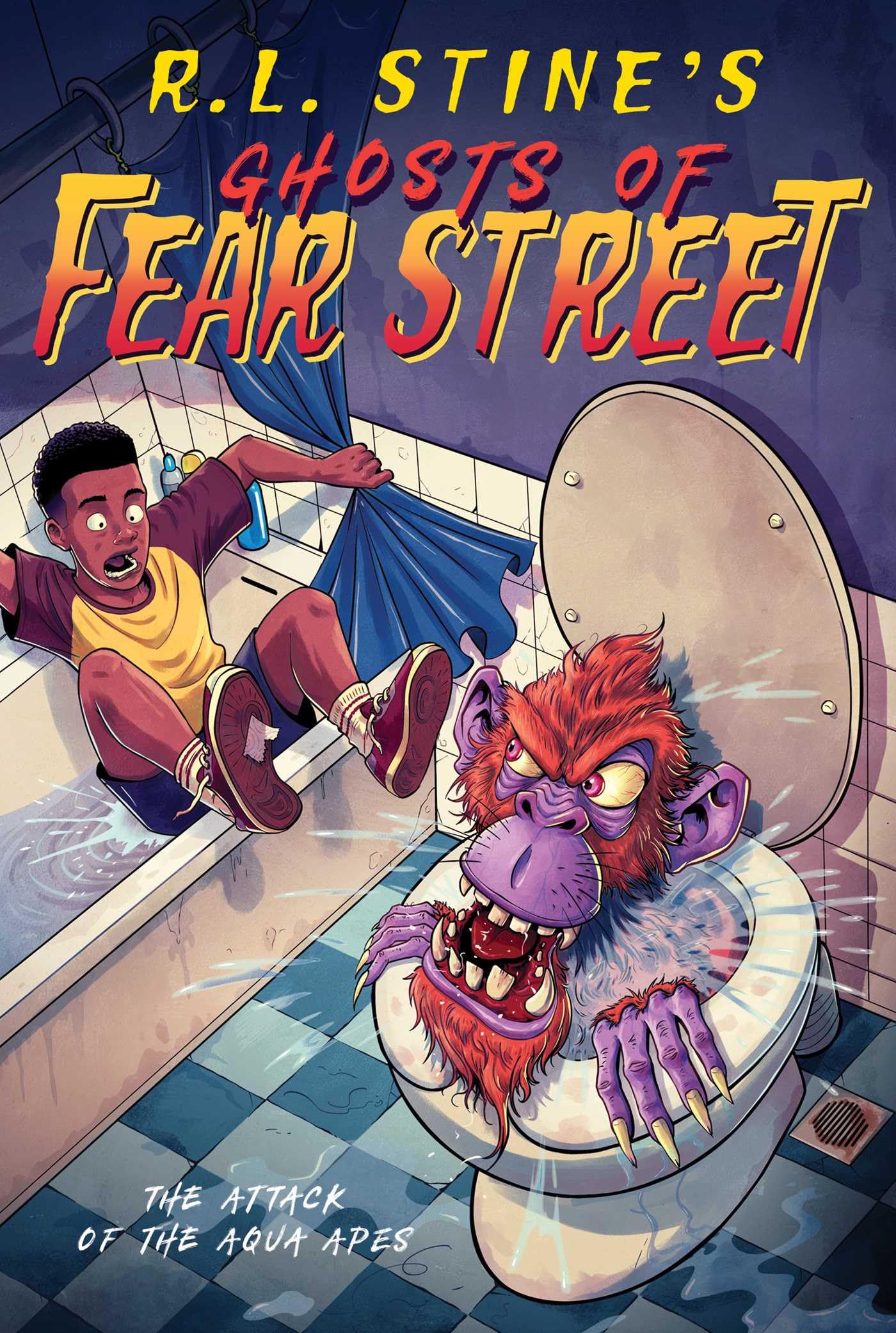 The Attack of the Aqua Apes (Volume 3) (Ghosts of Fear Street, Band 3) Horror & Mystery