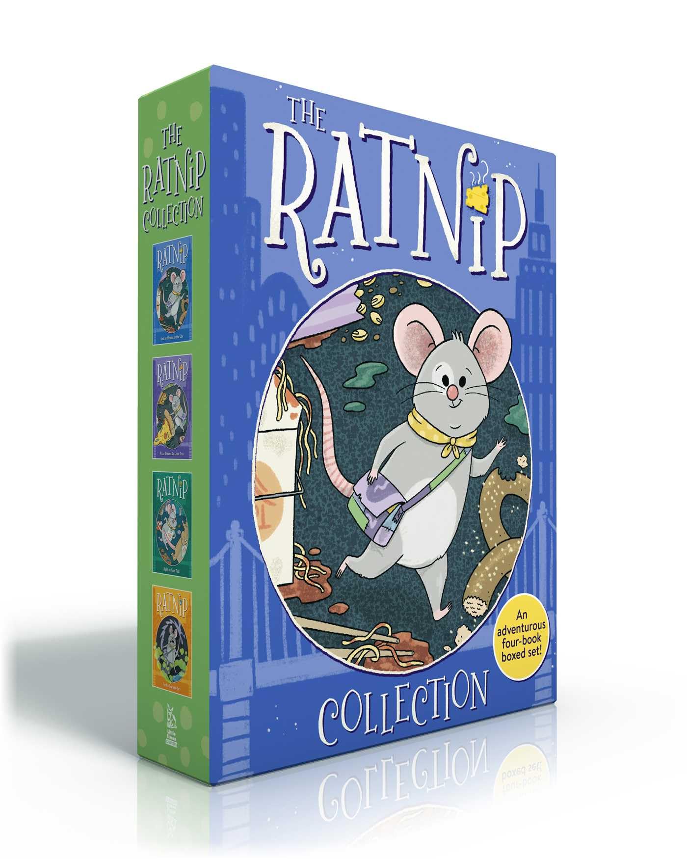 The Ratnip Collection (Boxed Set): Lost and Found in the City; Pizza Dreams Do Come True; Right on Your Tail!; Scaredy-Rat Non-fiction