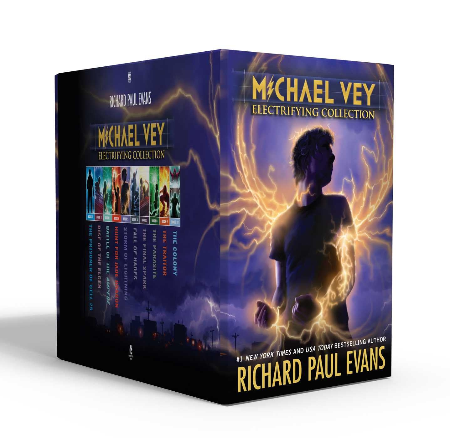 Michael Vey Electrifying Collection (Boxed Set): Michael Vey; Michael Vey 2; Michael Vey 3; Michael Vey 4; Michael Vey 5; Michael Vey 6; Michael Vey 7; Michael Vey 8; Michael Vey 9; Michael Vey 10 Fiction