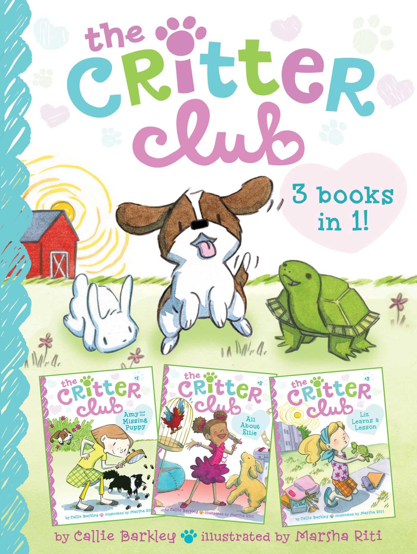 Critter Club 3 Books in 1!: Amy and the Missing Puppy; All About Ellie; Liz Learns a Lesson (The Critter Club) Non-fiction