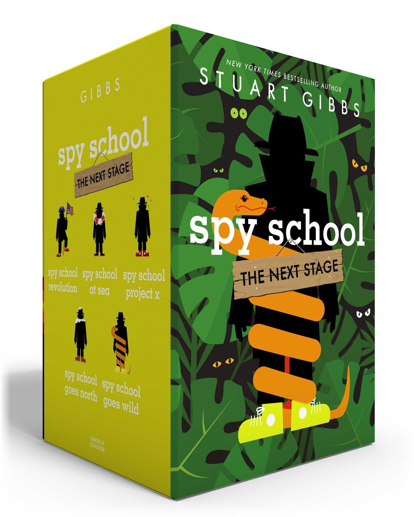 Spy School the Next Stage (Boxed Set): Spy School Revolution; Spy School at Sea; Spy School Project X; Spy School Goes North; Spy School Goes Wild Novels & Short Stories