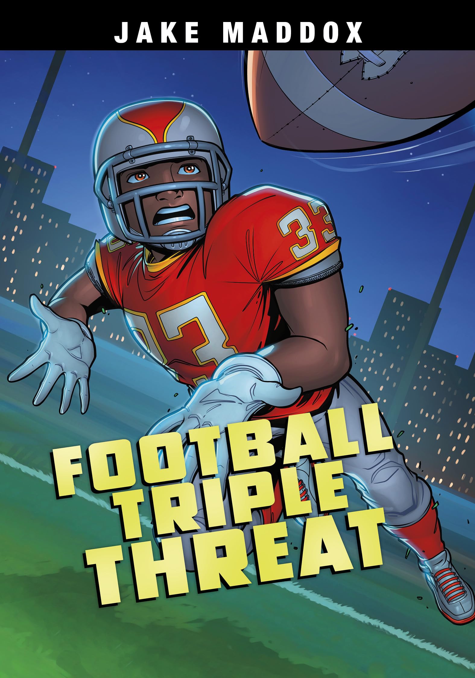 Football Triple Threat (Jake Maddox Sports Stories) Leisure & Fun