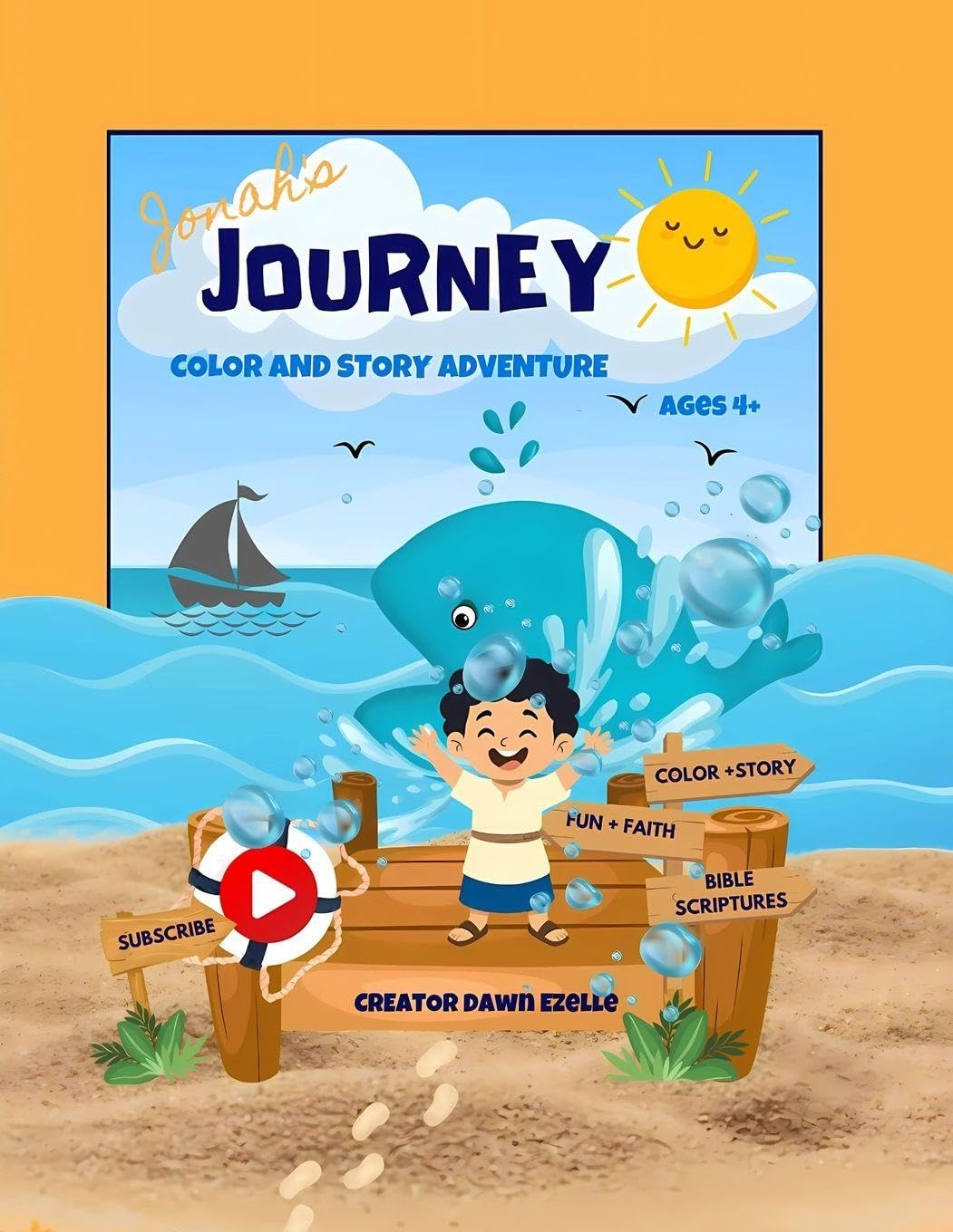 JONAHS JOURNEY COLOR AND STORY ADVENTURE Non-fiction