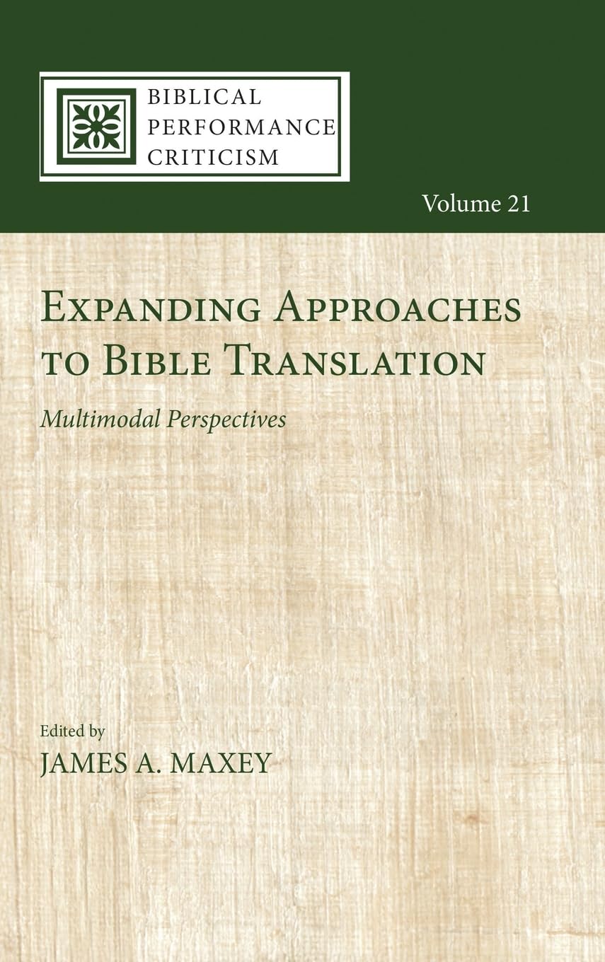 Product Image: Expanding Approaches to Bible Translation