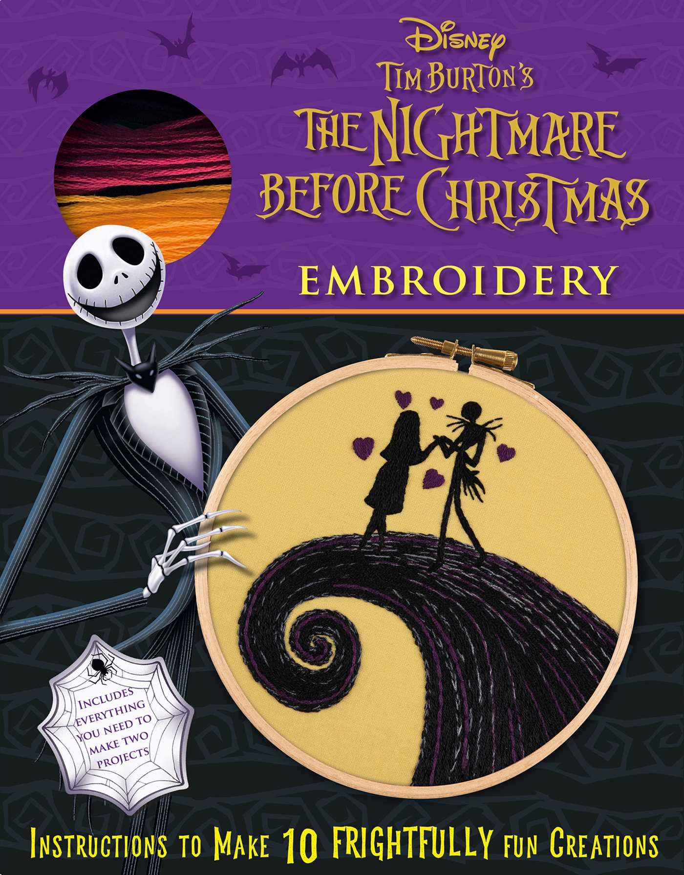 Disney Tim Burton's The Nightmare Before Christmas Embroidery (Embroidery Craft) Contemporary literature