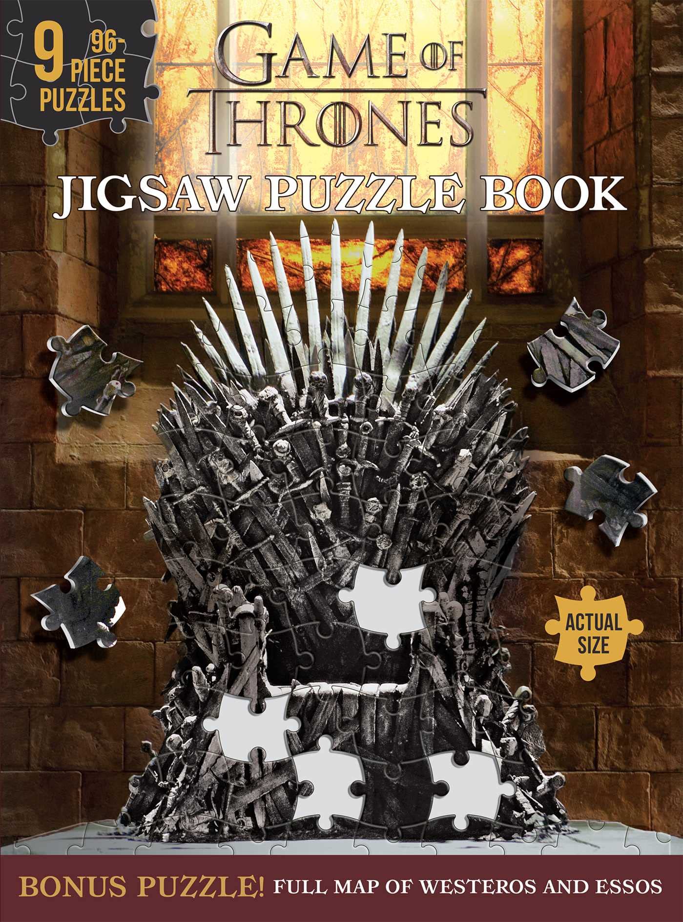 Game of Thrones Jigsaw Puzzle Book (Jigsaw Puzzle Books) Leisure & Fun