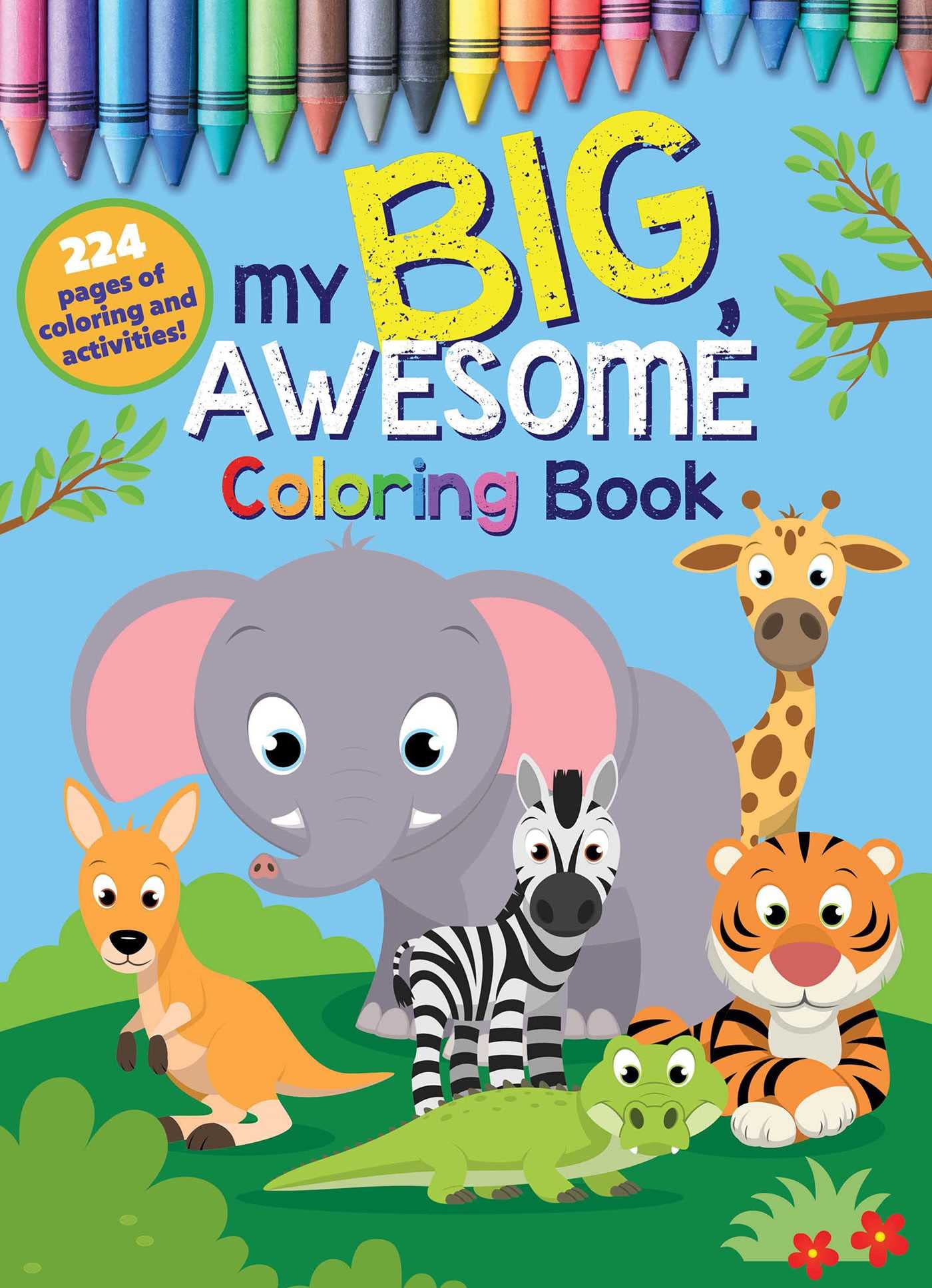 My First Awesome Coloring Book (Jumbo Coloring Book) Parents & Children