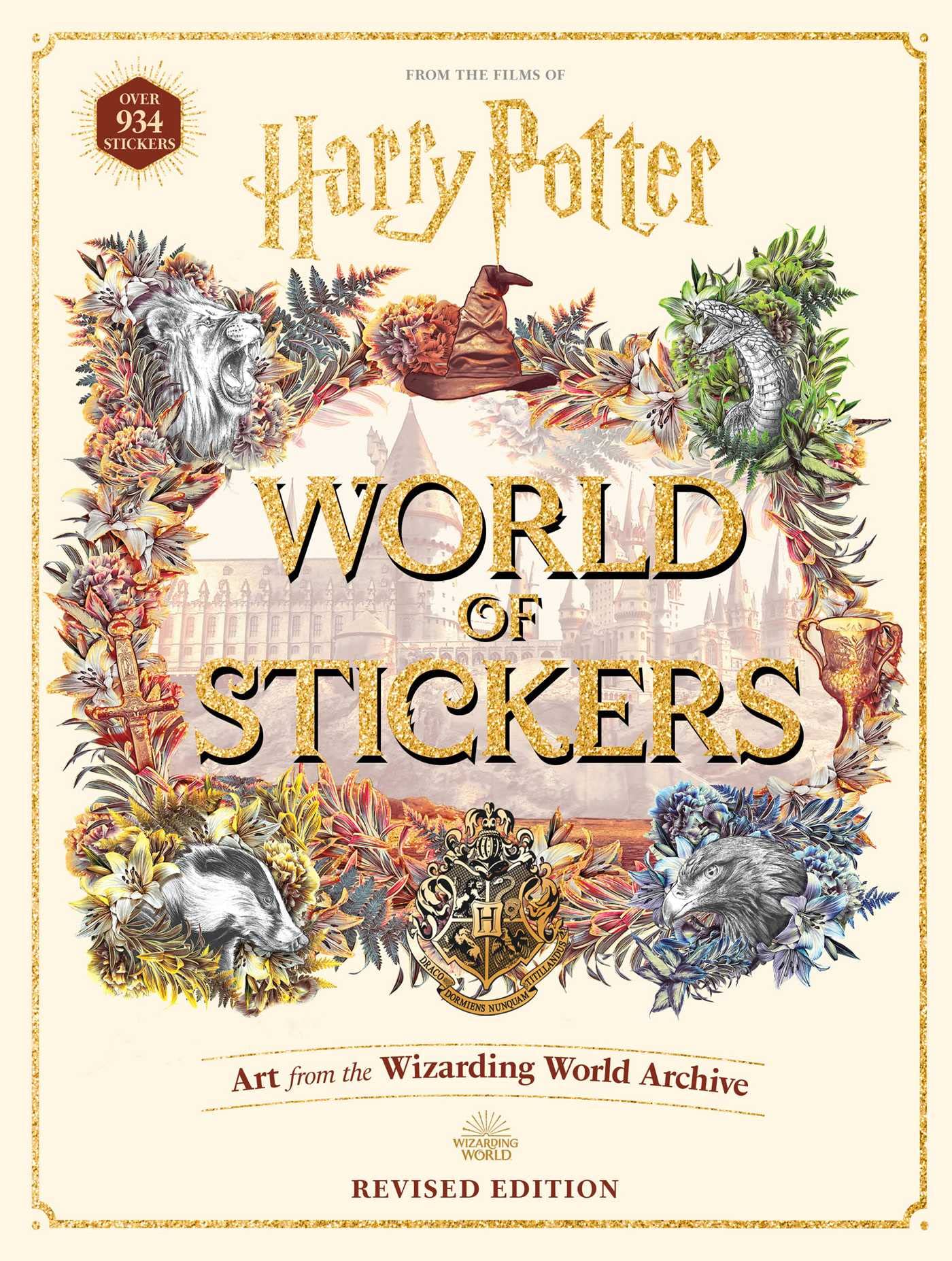 Harry Potter World of Stickers book