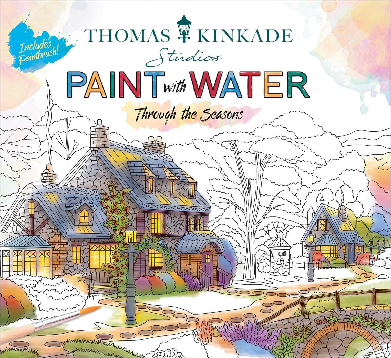 Thomas Kinkade Paint with Water Film, Art & Culture