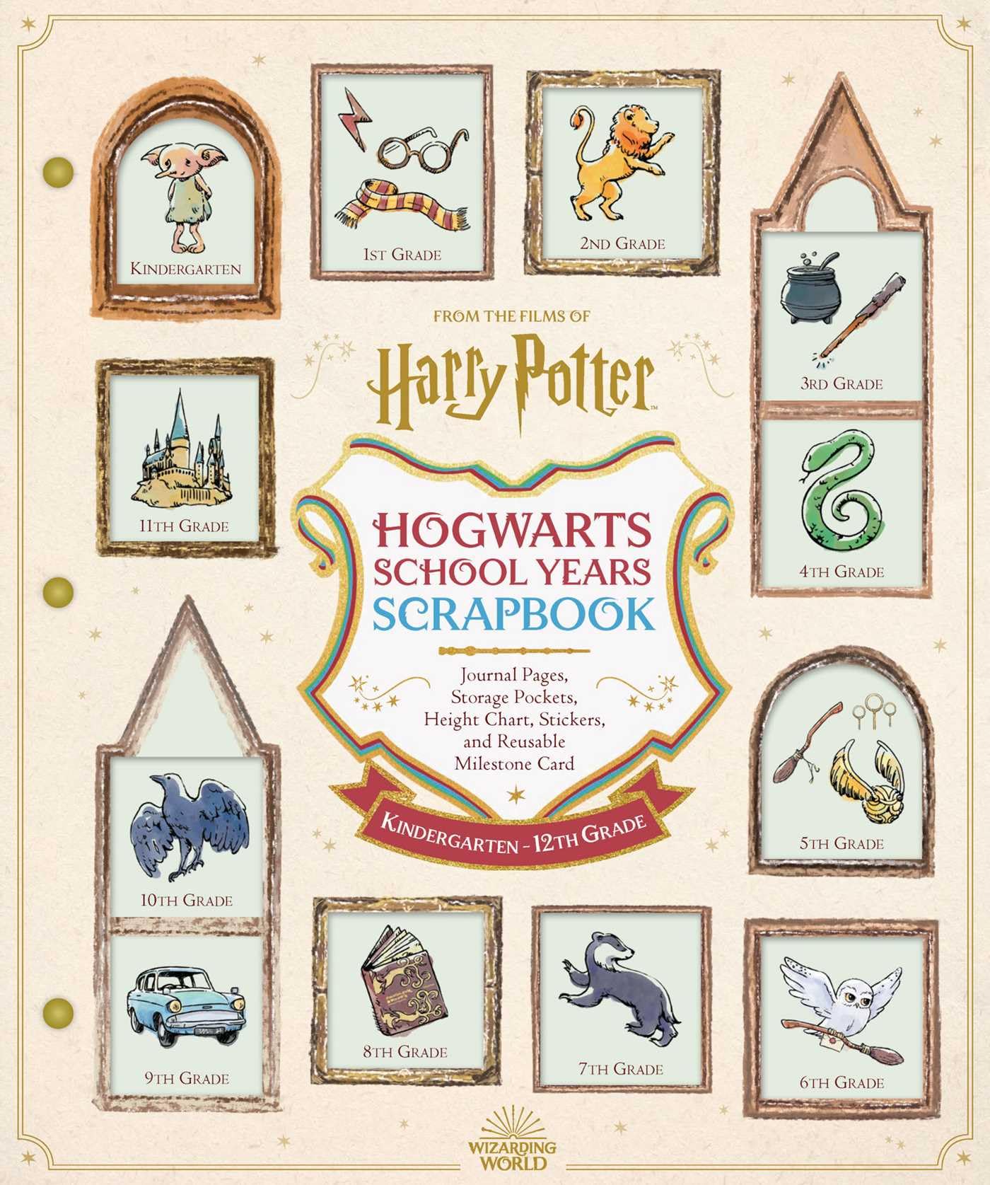 Harry Potter School Years Scrapbook Hobbies & Crafts