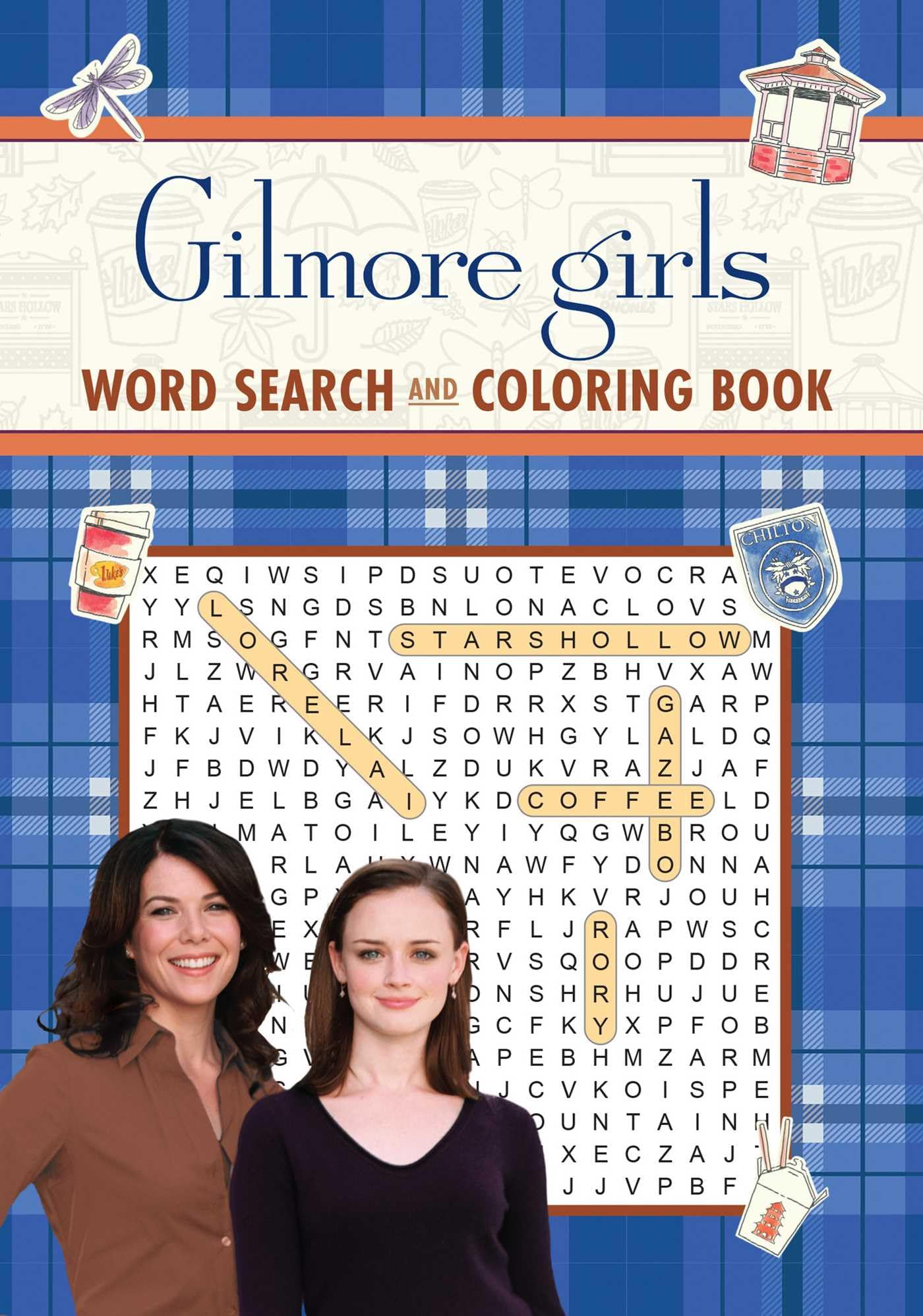 Gilmore Girls Word Search and Coloring Book Leisure & Fun