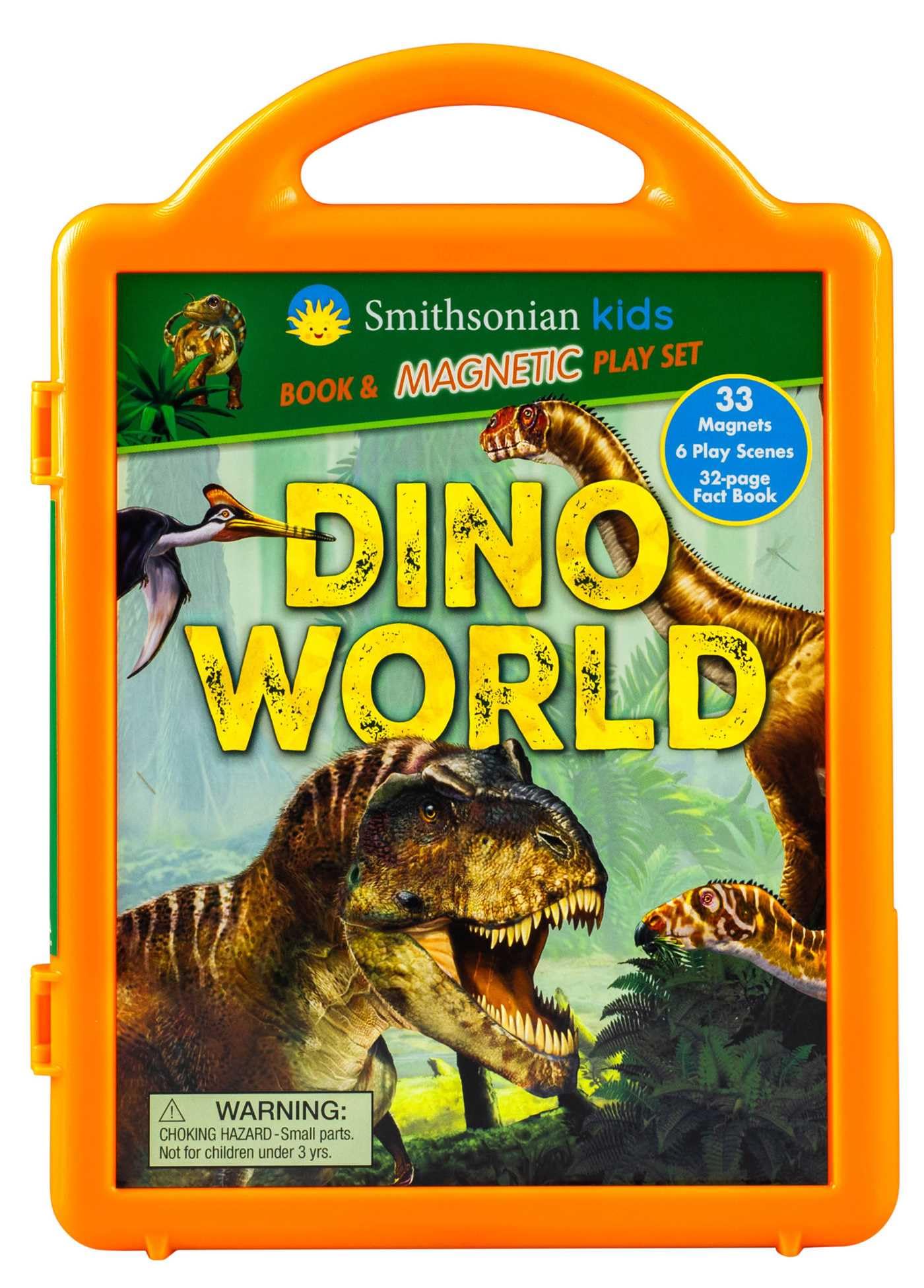 Smithsonian Kids: DinoWorld Book and Magnetic Play Set Non-fiction