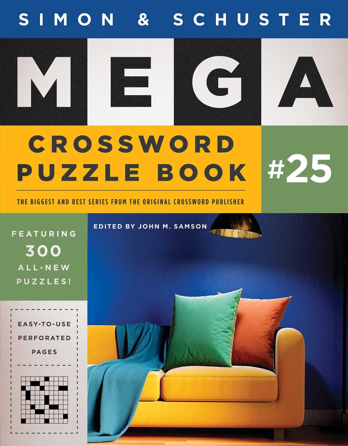 Simon & Schuster Mega Crossword Puzzle Book #25 (Volume 25) (S&S Mega Crossword Puzzles) Leisure & Fun