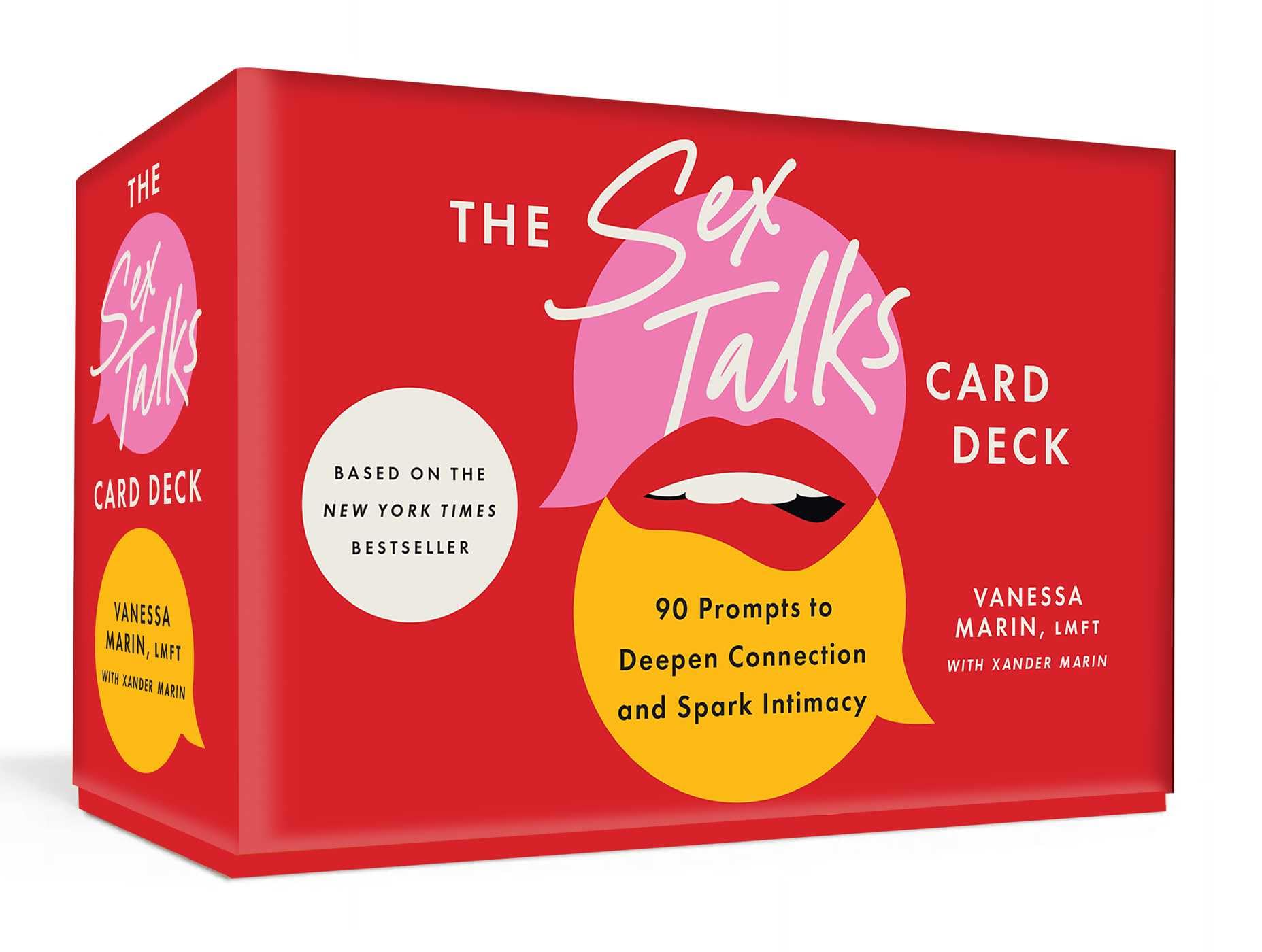 The Sex Talks Card Deck and Guidebook: 90 Prompts to Deepen Connection and Spark Intimacy Eroticism