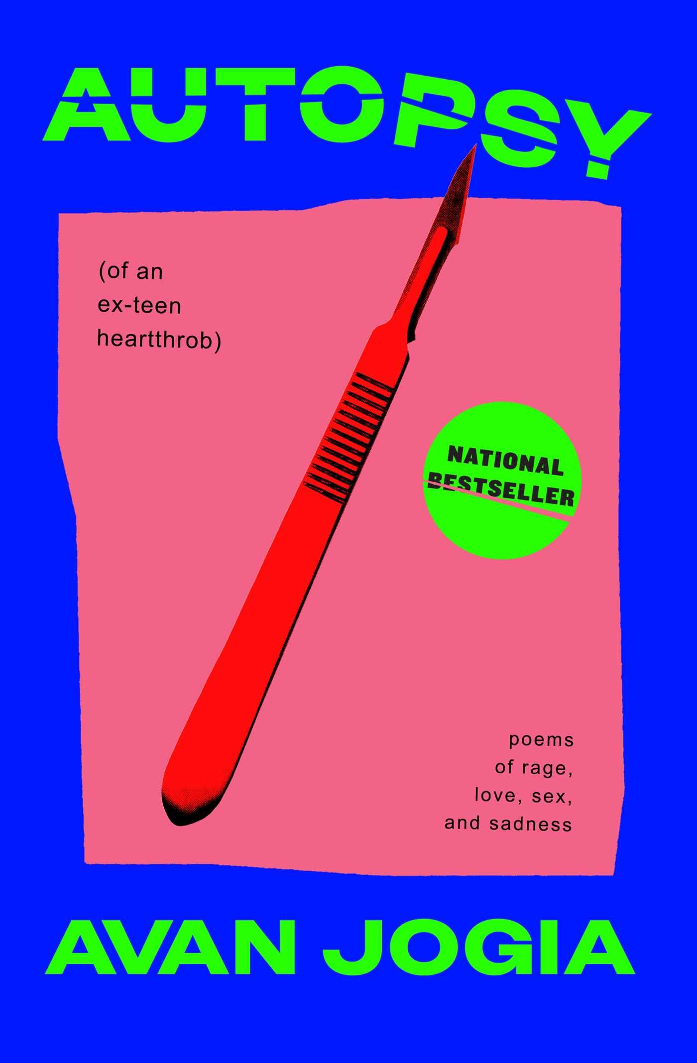 Autopsy (of an Ex-Teen Heartthrob): (poems of rage, love, sex, and sadness) Poetry