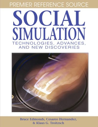Product Image: Social Simulation: Technologies, Advances and New Discoveries