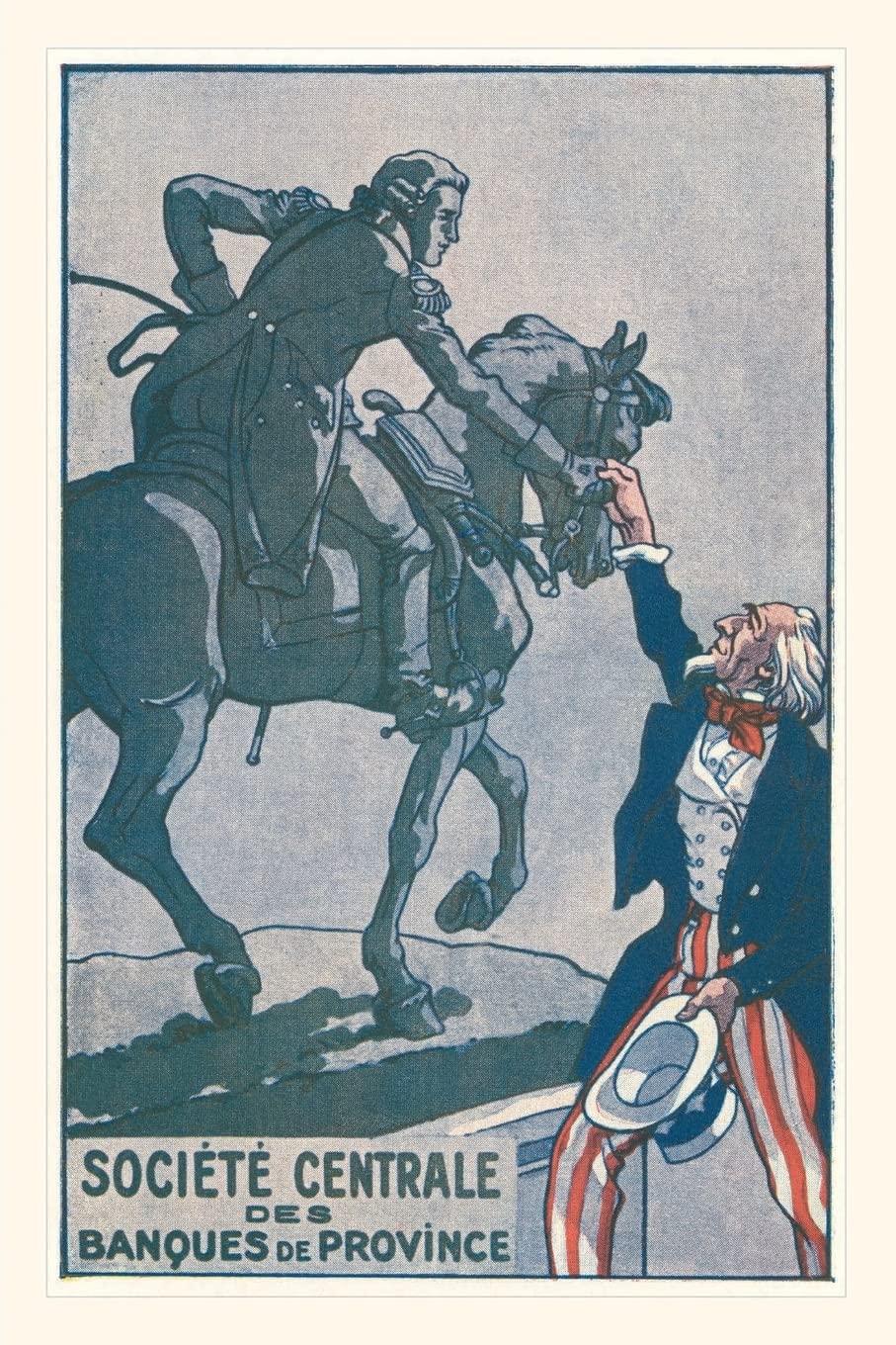 Vintage Journal French Banking Advertisement (Pocket Sized - Found Image Press Journals) Film, Art & Culture