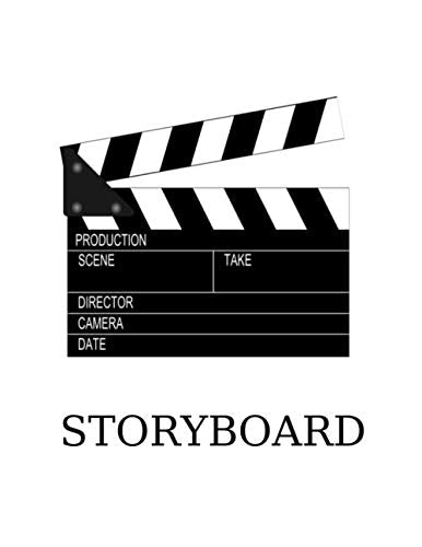 Storyboard: Szenenbuch | DNA 4 | 120 Seiten | 3 Rahmen pro Seite + Platz für Beschriftungen Film, Art & Culture