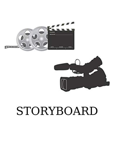 Storyboard: Szenenbuch | DNA 4 | 120 Seiten | 3 Rahmen pro Seite + Platz für Beschriftungen Film, Art & Culture
