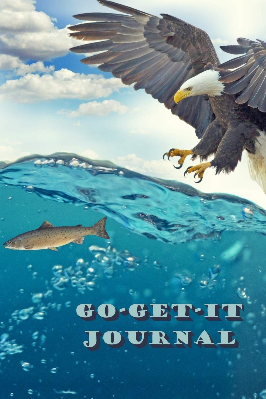 GO-GET-IT Journal: 6x9" 100 lined and numbered pages beautiful Notebook/Diary for organize and plan your life Essays & Short Stories