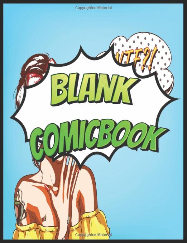 Blank Comic Book: For Kids And Adults - 100 Pages of Funs and Unique Templates - A Large 8.5 x 11 Notebook and Sketchbook for Kids and Adults to Unleash Creativity book