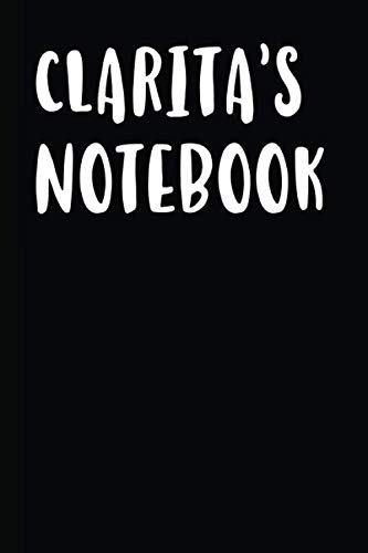 Clarita's Notebook: A First Name Birthday Journal Self-help